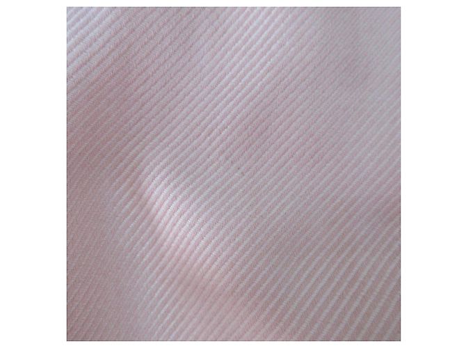 Autre Marque Calças afuniladas Drawer em sarja de algodão e nylon Rosa - vista 14