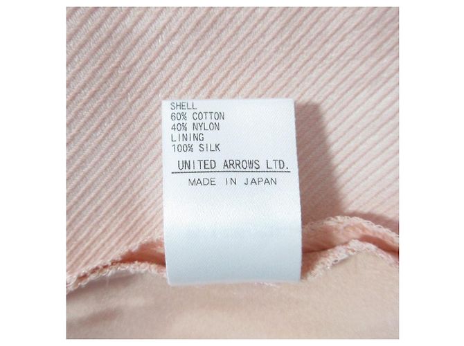 Autre Marque Calças afuniladas Drawer em sarja de algodão e nylon Rosa - vista 9