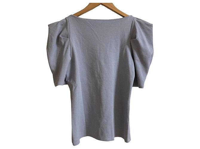 Autre Marque Top Snidel Design Sleeve Top Azul - vista 2