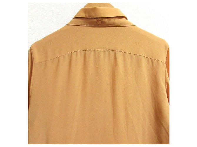 Autre Marque Spick and Span Chiffon-Bluse mit Schleife Orange - Ansicht 7
