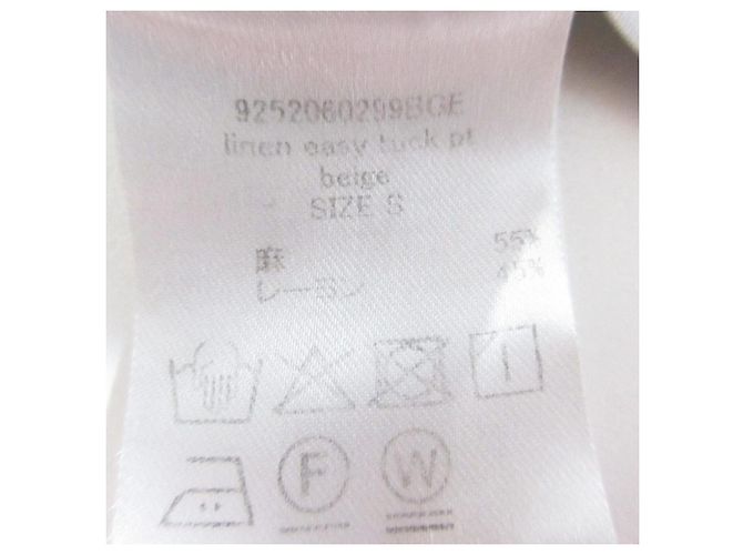 Autre Marque STATE OF MIND Pantaloni Easy in lino Beige - vista 6