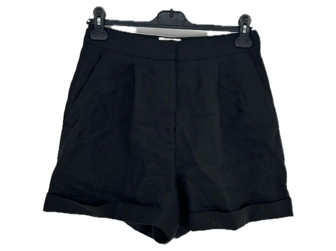 SéZane Leinen Shorts schwarz - Ansicht 2