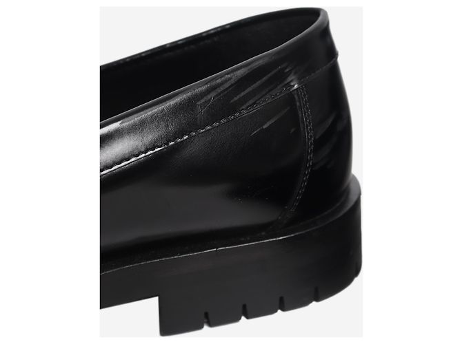 Hermès Mocassini in pelle Faubourg neri - taglia EU 36 (UK 3) Nero - vista 5