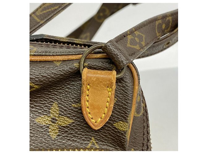 Borsa a tracolla Louis Vuitton Monogram Mini Amazon Marrone - vista 7