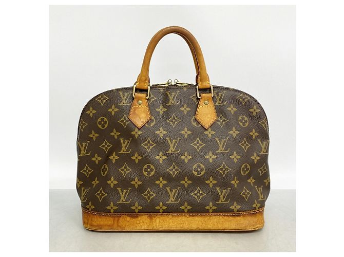 Louis Vuitton Alma Monogram Handtasche M51130 Braun - Ansicht 12