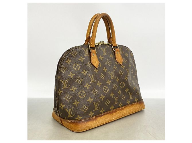 Louis Vuitton Alma Monogram Handtasche M51130 Braun - Ansicht 2