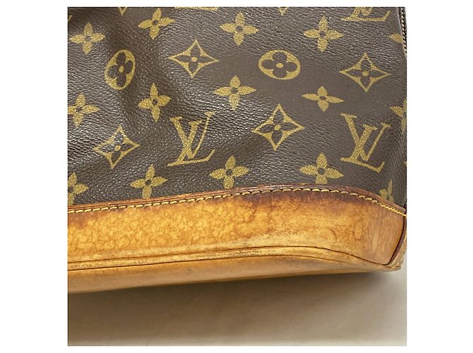 Louis Vuitton Alma Monogram Handtasche M51130 Braun - Ansicht 8