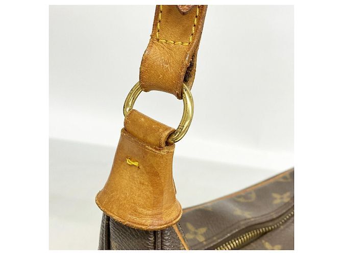 Borsa a tracolla Louis Vuitton Monogram Boulogne 30 Marrone - vista 6