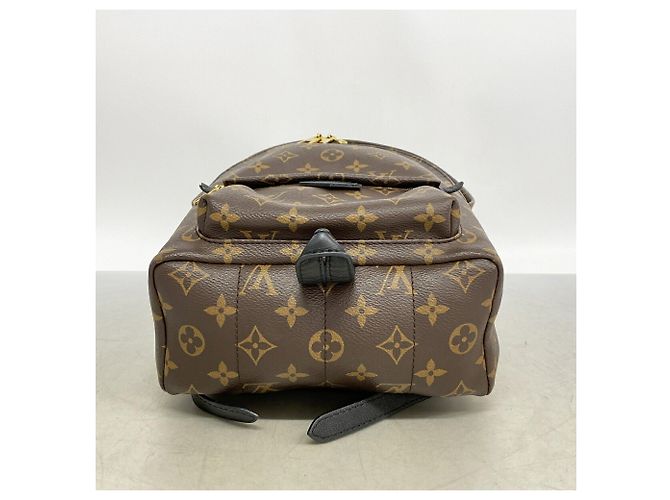 Zaino Louis Vuitton Monogram Palm Springs PM Marrone - vista 3