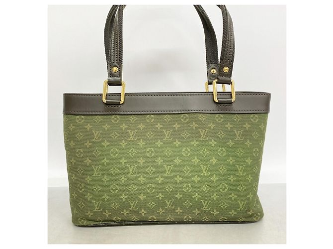 Bolsa Louis Vuitton Monogram Mini Lucille PM Caqui - vista 11