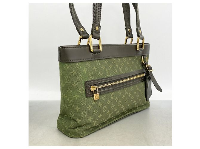 Bolsa Louis Vuitton Monogram Mini Lucille PM Caqui - vista 2