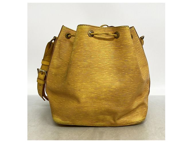 Noe Borsa a tracolla Louis Vuitton Epi Petit Noé Giallo - vista 13