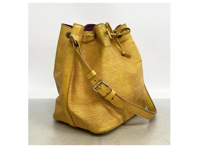 Noe Borsa a tracolla Louis Vuitton Epi Petit Noé Giallo - vista 2
