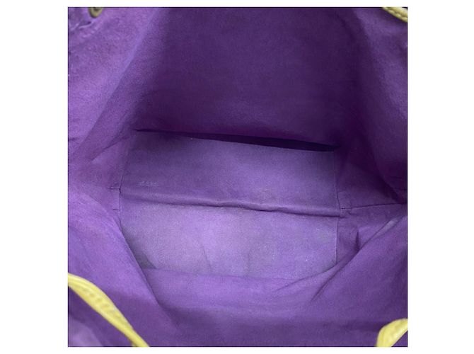 Noe Borsa a tracolla Louis Vuitton Epi Petit Noé Giallo - vista 4