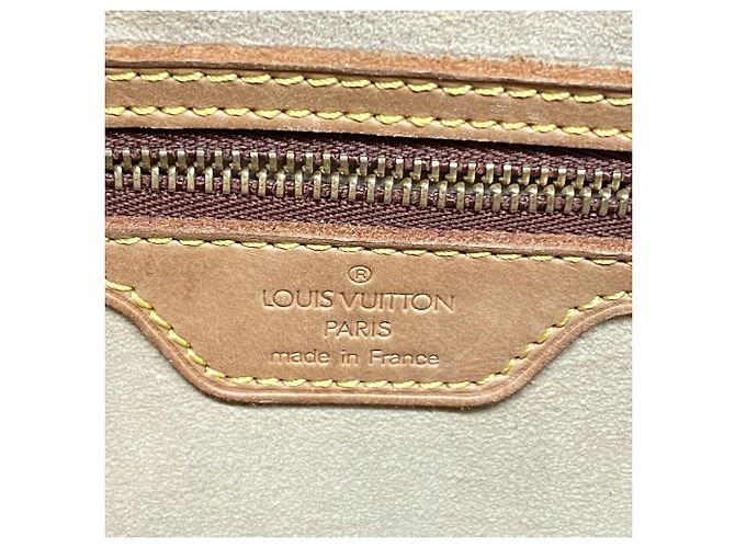 Borsa a tracolla Louis Vuitton Monogram Looping GM Marrone - vista 5