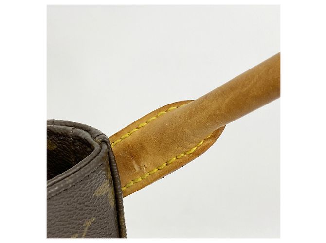 Borsa a tracolla Louis Vuitton Monogram Looping GM Marrone - vista 9