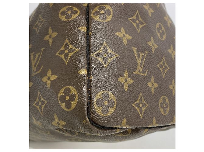 Borsa Louis Vuitton Monogram Speedy 35 Marrone - vista 11