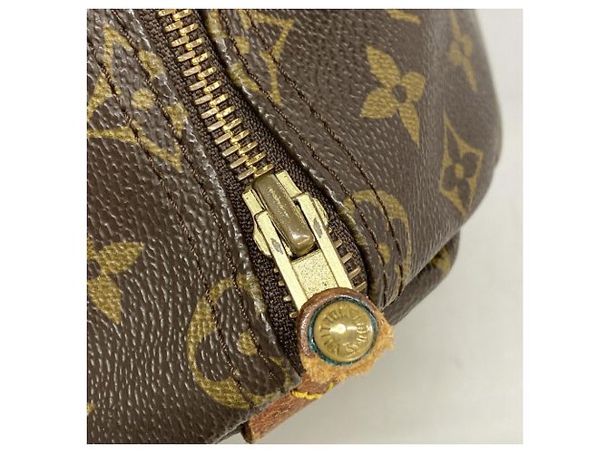 Borsa Louis Vuitton Monogram Speedy 35 Marrone - vista 7