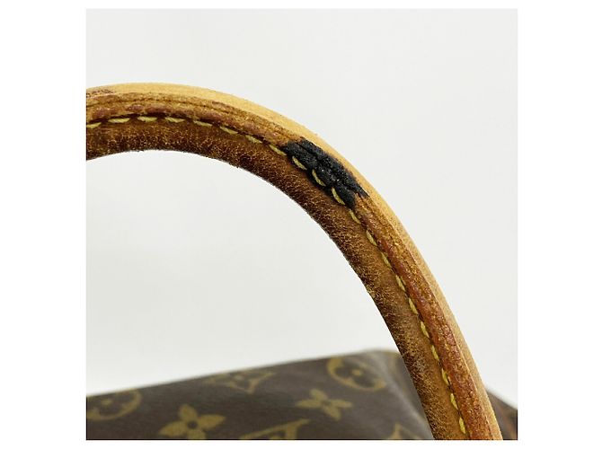 Borsa Louis Vuitton Monogram Speedy 35 Marrone - vista 8