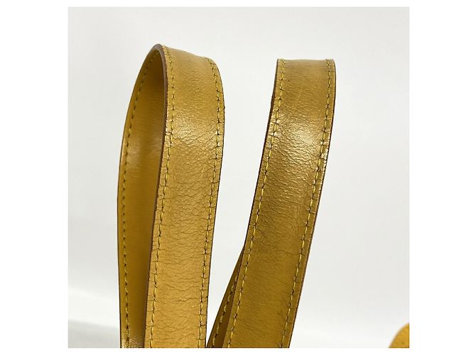 Borsa a tracolla Louis Vuitton Epi Saint Jacques Giallo - vista 10