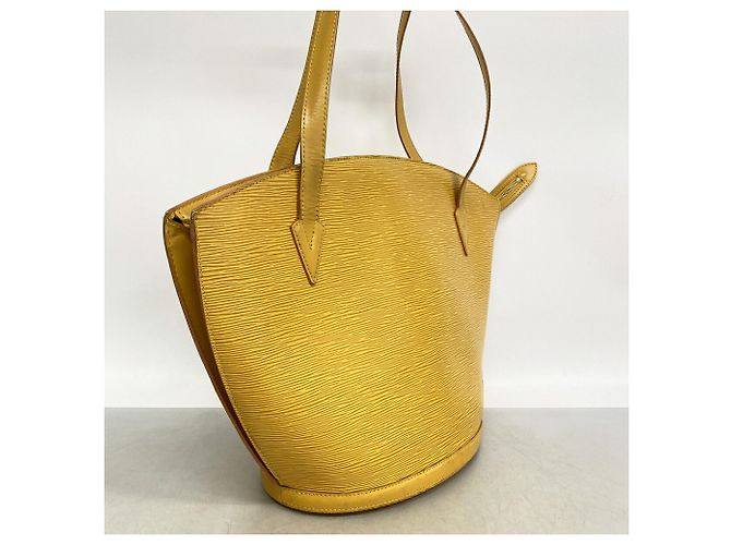 Borsa a tracolla Louis Vuitton Epi Saint Jacques Giallo - vista 2