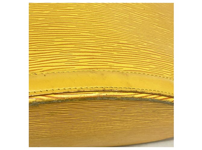 Borsa a tracolla Louis Vuitton Epi Saint Jacques Giallo - vista 7
