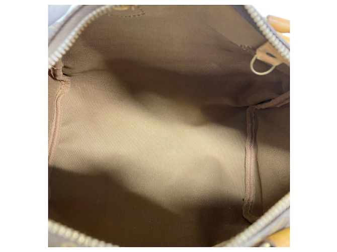 Borsa Louis Vuitton Monogram Speedy 25 Marrone - vista 4