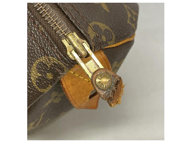 Borsa Louis Vuitton Monogram Speedy 25 Marrone - vista 6