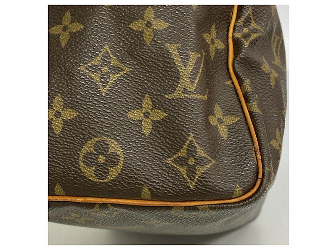 Borsa Louis Vuitton Monogram Speedy 25 Marrone - vista 7
