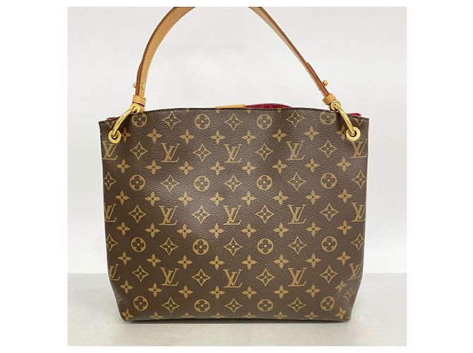 Borsa a tracolla Louis Vuitton Monogram Graceful PM Rosa - vista 10