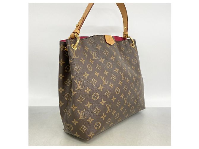 Borsa a tracolla Louis Vuitton Monogram Graceful PM Rosa - vista 2