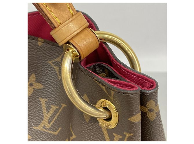 Borsa a tracolla Louis Vuitton Monogram Graceful PM Rosa - vista 7