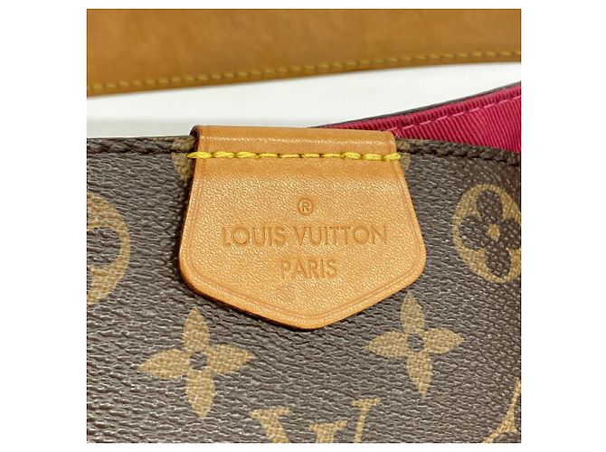 Borsa a tracolla Louis Vuitton Monogram Graceful PM Rosa - vista 9