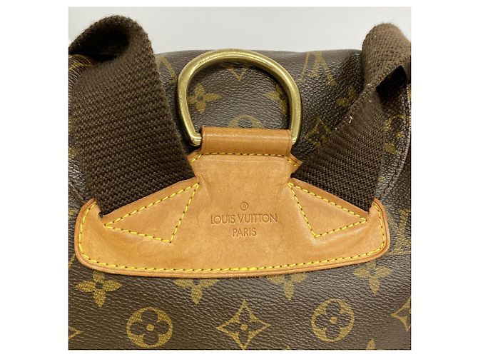 Zaino Louis Vuitton Monogram Montsouris GM Marrone - vista 11