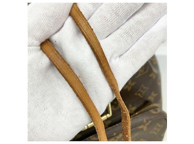 Zaino Louis Vuitton Monogram Montsouris GM Marrone - vista 8