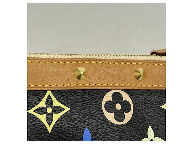Louis Vuitton Monogram Multicolor Pochette Accessoires Nero - vista 8