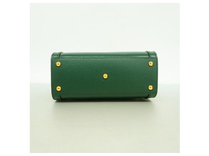 Borsa Gucci Bamboo 702732 Verde - vista 3