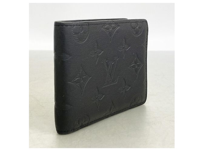 Louis Vuitton Monogram Shadow Bill Wallet Black - view 2