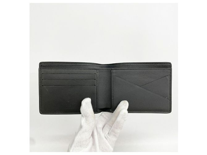 Louis Vuitton Monogram Shadow Bill Wallet Black - view 3