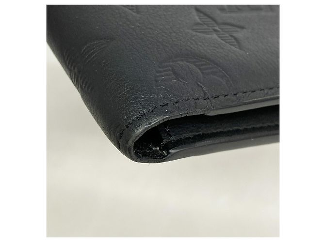 Louis Vuitton Monogram Shadow Bill Wallet Black - view 5
