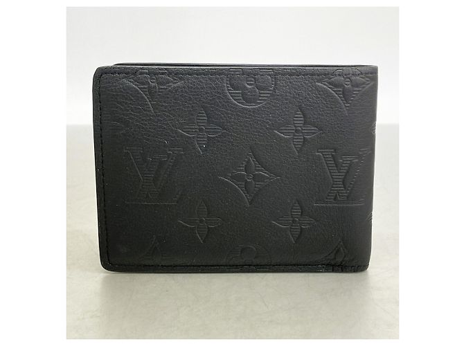 Louis Vuitton Monogram Shadow Bill Wallet Black - view 7