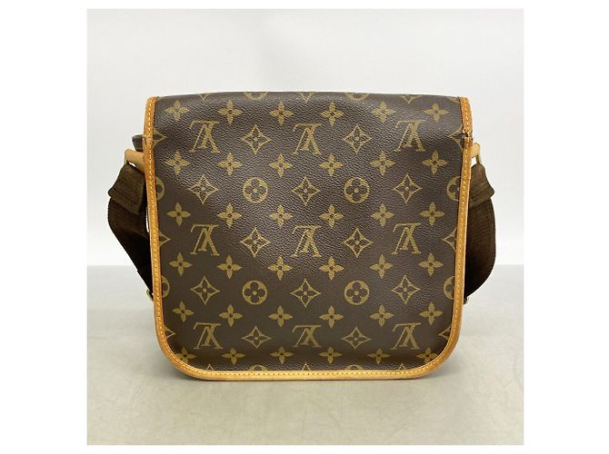 Borsa a tracolla Louis Vuitton Monogram Bosphore PM Marrone - vista 11