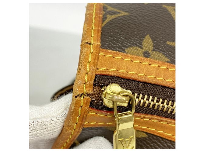 Borsa a tracolla Louis Vuitton Monogram Bosphore PM Marrone - vista 7