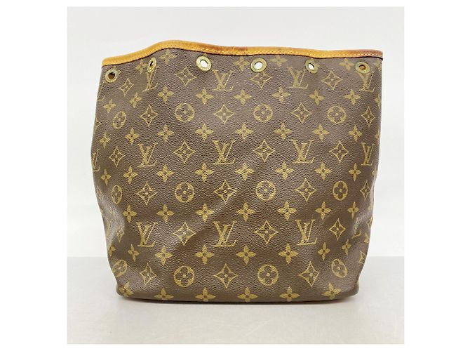 Noe Borsa a tracolla Louis Vuitton Monogram Petit Noé Marrone - vista 11