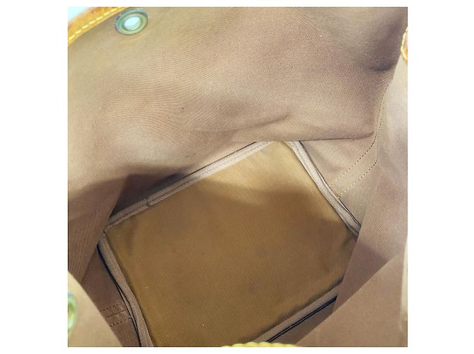 Noe Borsa a tracolla Louis Vuitton Monogram Petit Noé Marrone - vista 4