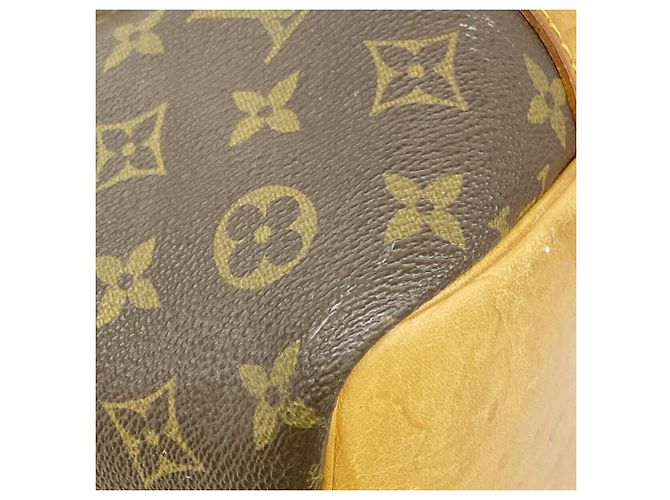 Noe Borsa a tracolla Louis Vuitton Monogram Petit Noé Marrone - vista 7