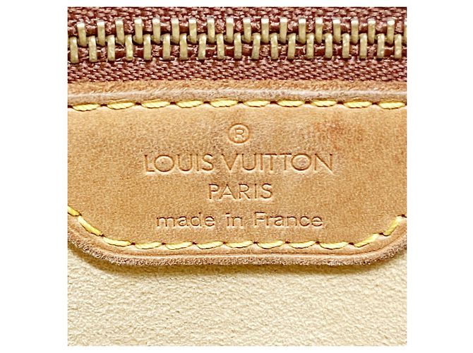 Borsa a tracolla Louis Vuitton Monogram Looping GM Marrone - vista 5