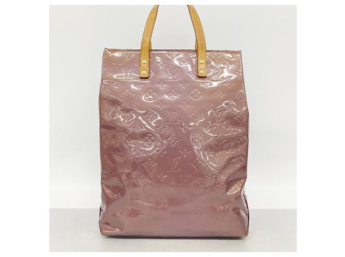 Borsa Tote Louis Vuitton Vernis Lead MM Porpora - vista 13