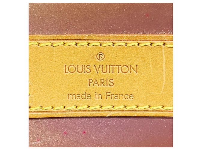 Borsa Tote Louis Vuitton Vernis Lead MM Porpora - vista 5