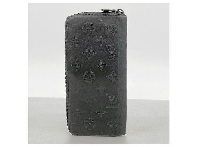 Louis Vuitton Monogram Shadow Zippy Wallet Black - view 9